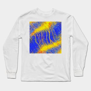 YELLOW RAİN from a VİVİD BLUE SKY Long Sleeve T-Shirt